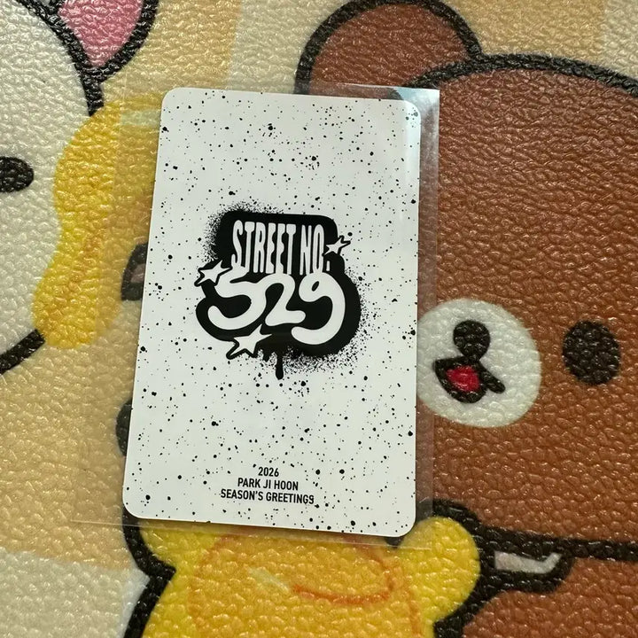 [SOLD OUT] 박지훈 2026 시즌그리팅 시즈 포토카드