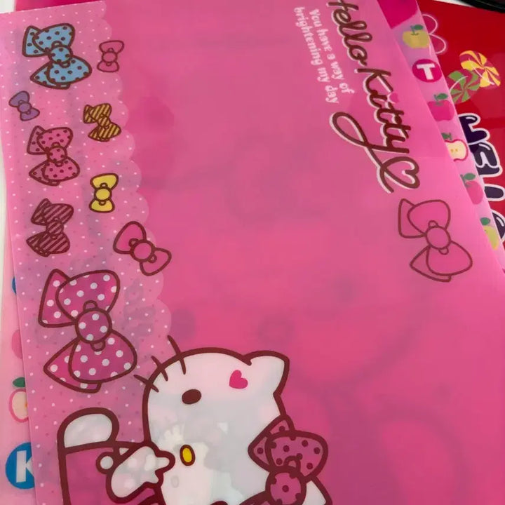 [BUNJANG] Kitty Classic File Set / 고전 키티 파일 3개 일괄