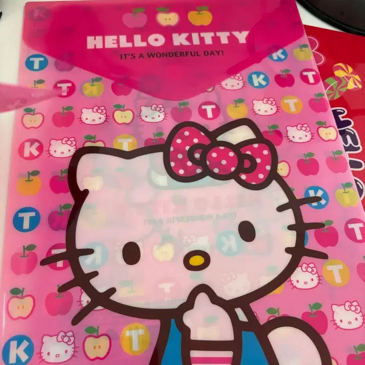 [BUNJANG] Kitty Classic File Set / 고전 키티 파일 3개 일괄