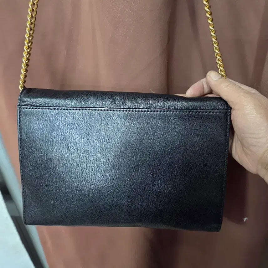 [BUNJANG] Marc Jacobs Black Leather Chain Bag / 마크제이콥스 블랙 레더 체인백