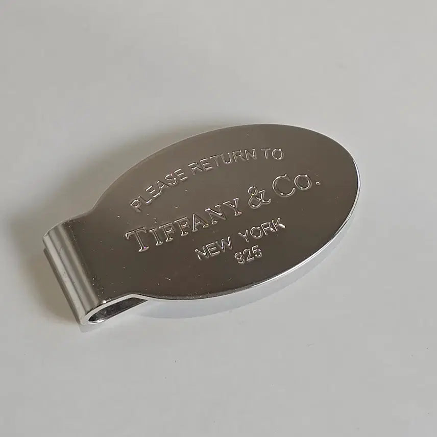 [BUNJANG] Tiffany &amp; Co. Silver Money Clip LB1554 / [럭스올] 티파니앤코 실버 머니클립 LB1554