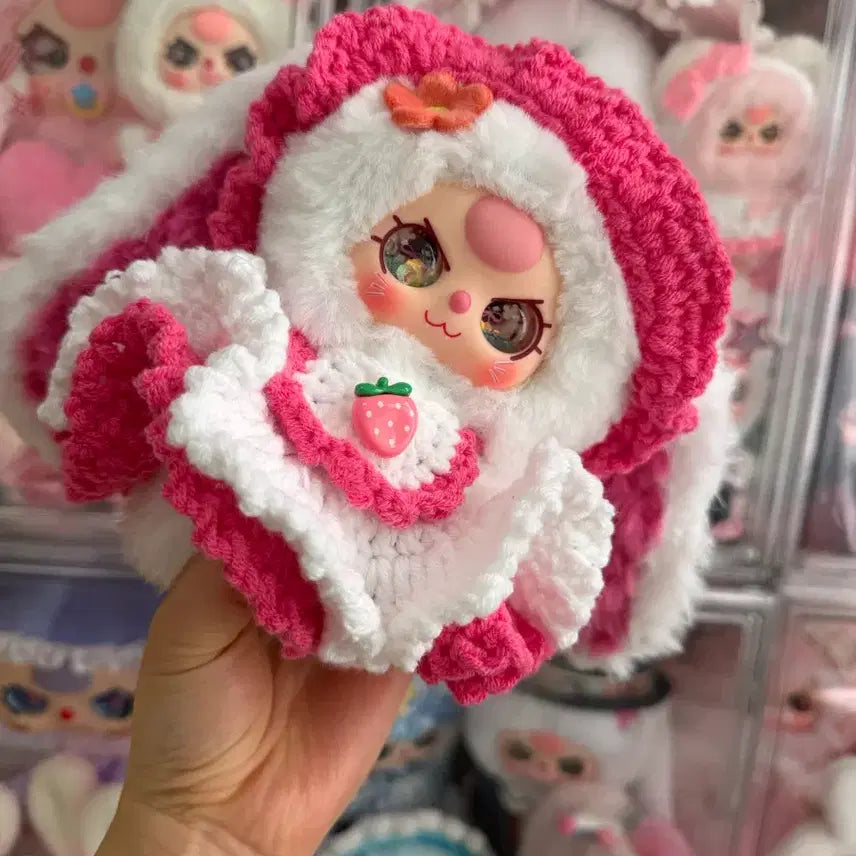 [BUNJANG] Baby3 Pink Rabbit Custom Doll / 배이비쓰리 토끼 커스텀