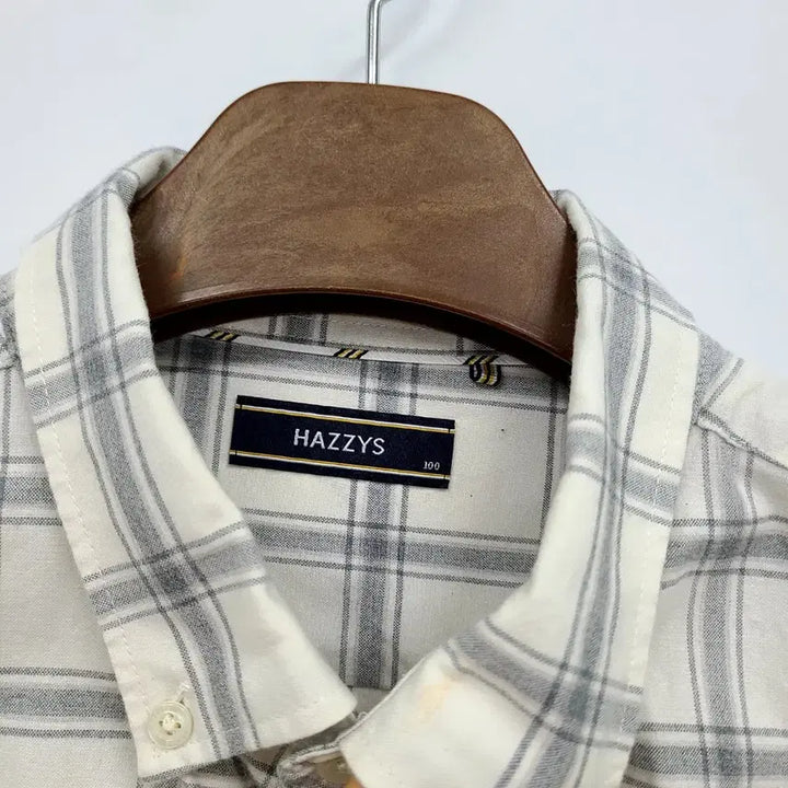 [BUNJANG] Hazzys Checkered Shirt - Men&
