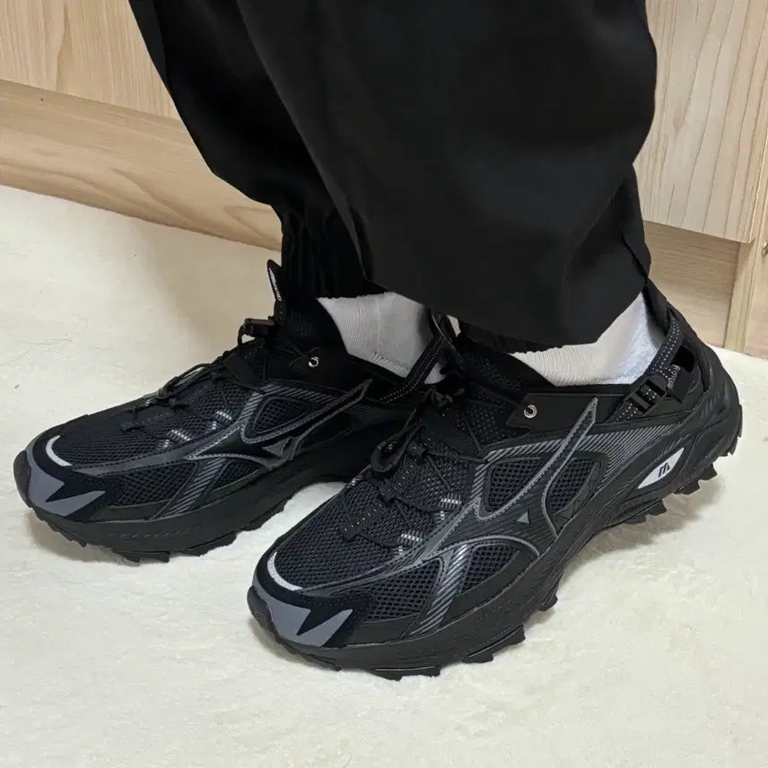 [BUNJANG] Mizuno Racer Silver Gray Running Shoes / 미즈노 레이서 실버 그레이 D1GH241903
