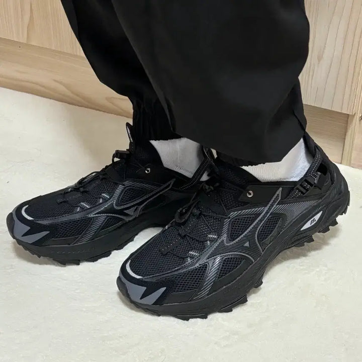 [BUNJANG] Mizuno Racer Silver Gray Running Shoes / 미즈노 레이서 실버 그레이 D1GH241903