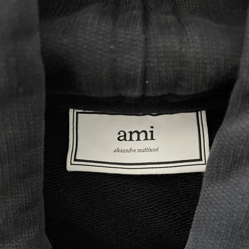 [SOLD OUT] 아미 L/공용 블랙 스몰 로고 후드티