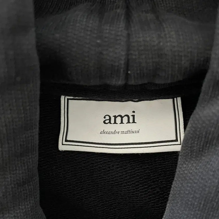 [SOLD OUT] 아미 L/공용 블랙 스몰 로고 후드티