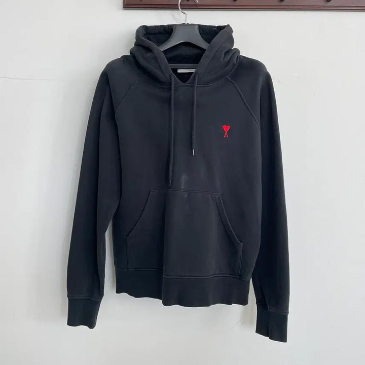 [SOLD OUT] 아미 L/공용 블랙 스몰 로고 후드티