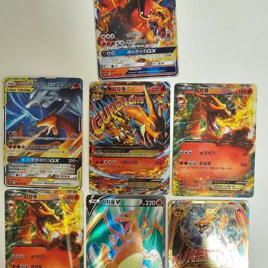 [BUNJANG] Pokemon Charizard Card Bundle / 포켓몬카드 리자몽 일괄 판매,교환