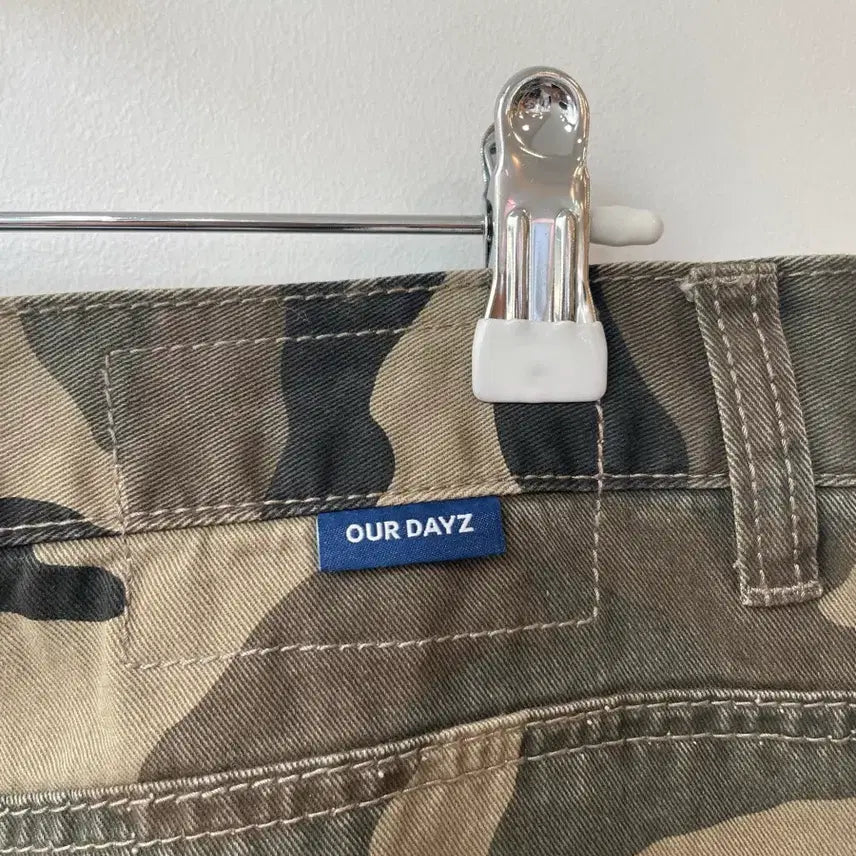 [SOLD OUT] Our Dayz 카고 카모 팬츠 L
