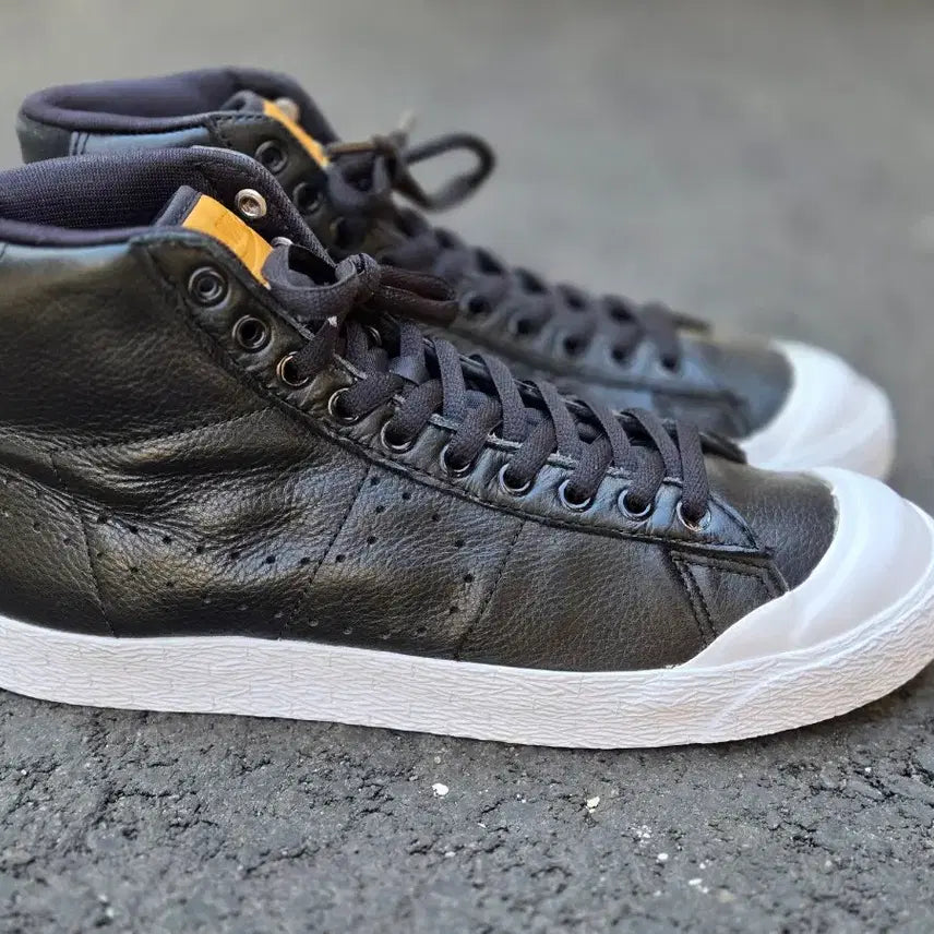 [BUNJANG] Nike Blazer Mid Black Leather Sneakers / 나이키 블레이저 미드 블랙 레더 250mm