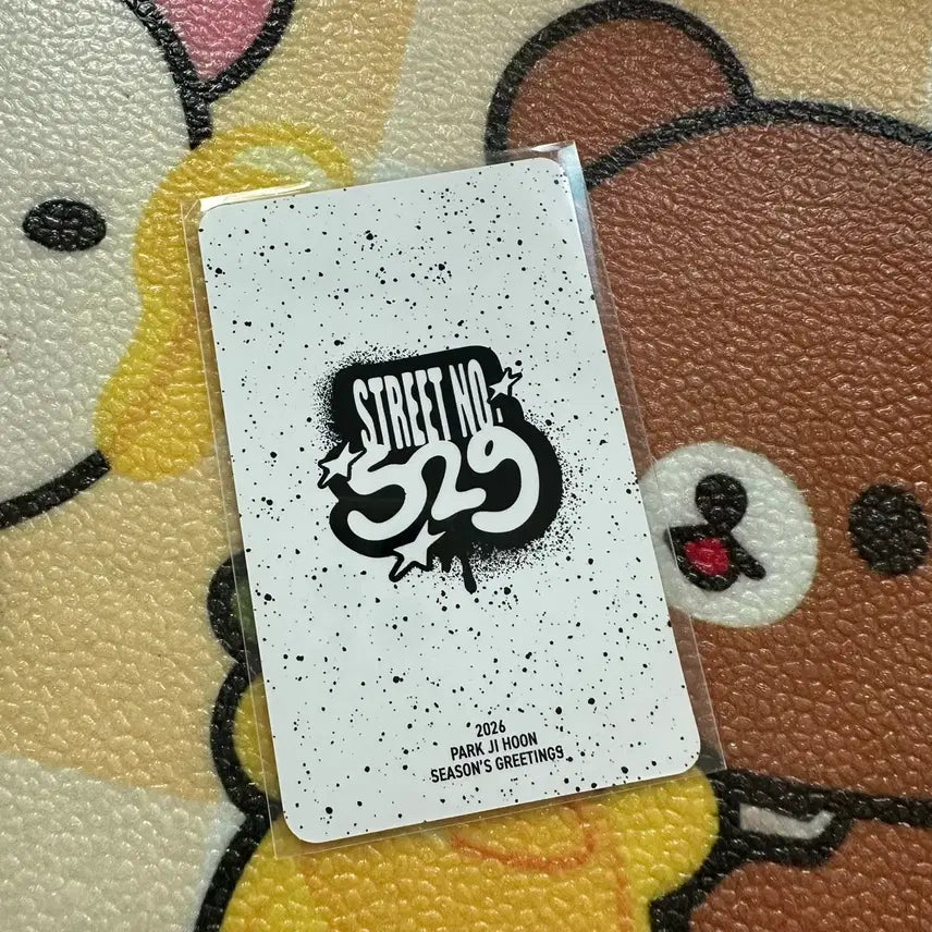 [SOLD OUT] 박지훈 2026 시즌그리팅 시즈 포토카드