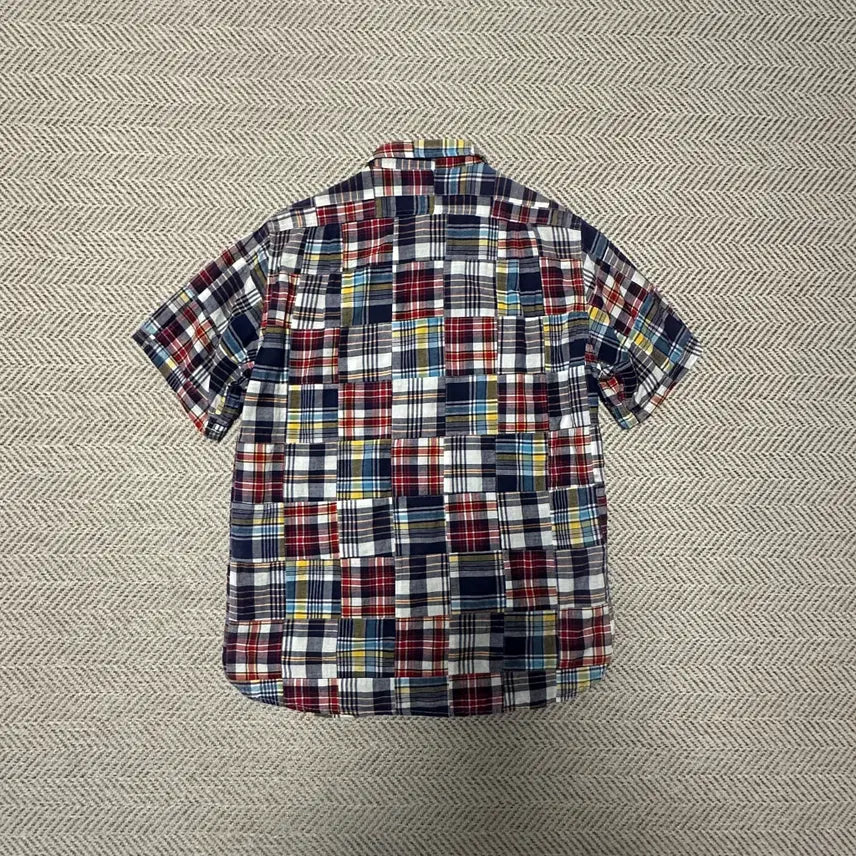 [BUNJANG] BAPE Patchwork Shirt / BAPE japan made patchwork shirt
