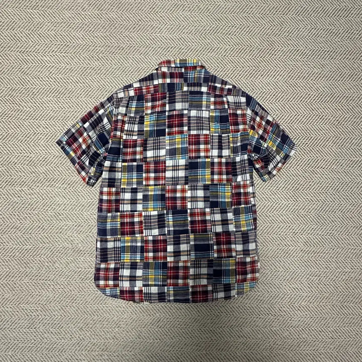 [BUNJANG] BAPE Patchwork Shirt / BAPE japan made patchwork shirt