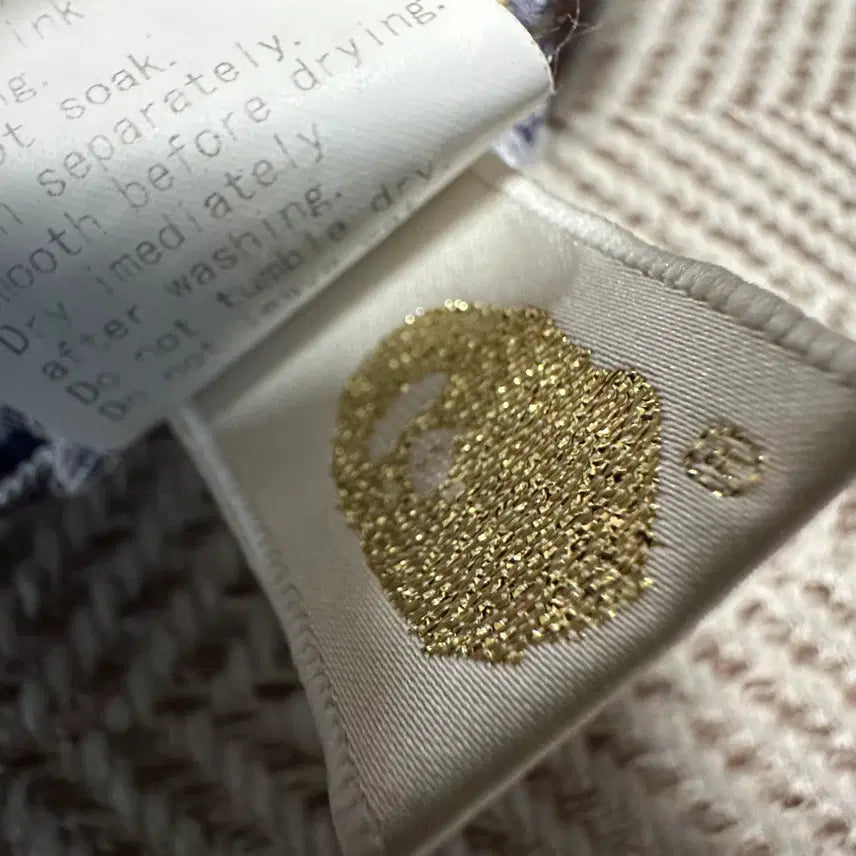 [BUNJANG] BAPE Patchwork Shirt / BAPE japan made patchwork shirt