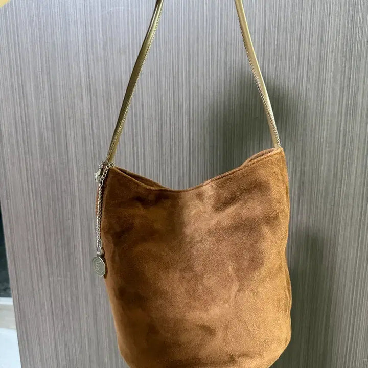 [BUNJANG] Minitmute Tobo Suede Handbag / 미닛뮤트 토보