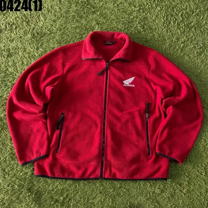 [SOLD OUT] 혼다 Honda 빨간색 플리스 자켓