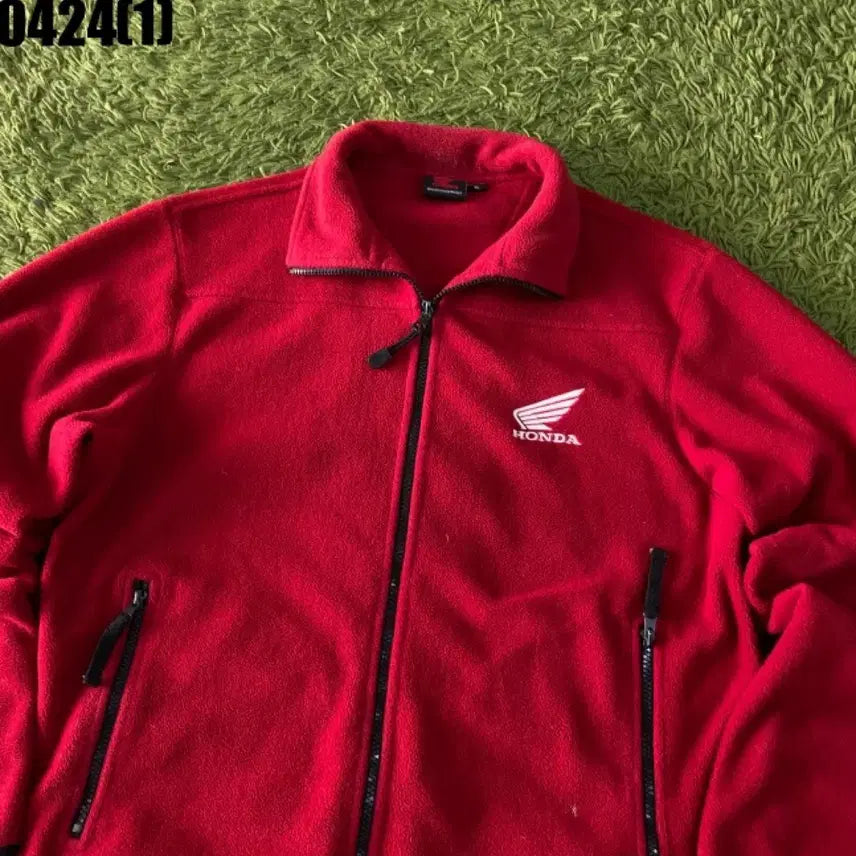 [SOLD OUT] 혼다 Honda 빨간색 플리스 자켓