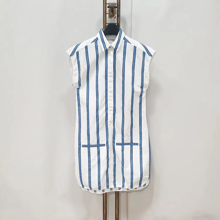 [BUNJANG] Lacoste Linen Blend Sleeveless Dress / (JJ29993)라코스테 민소매 린넨혼방 원피스 90