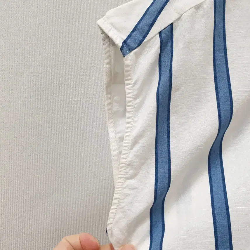 [BUNJANG] Lacoste Linen Blend Sleeveless Dress / (JJ29993)라코스테 민소매 린넨혼방 원피스 90