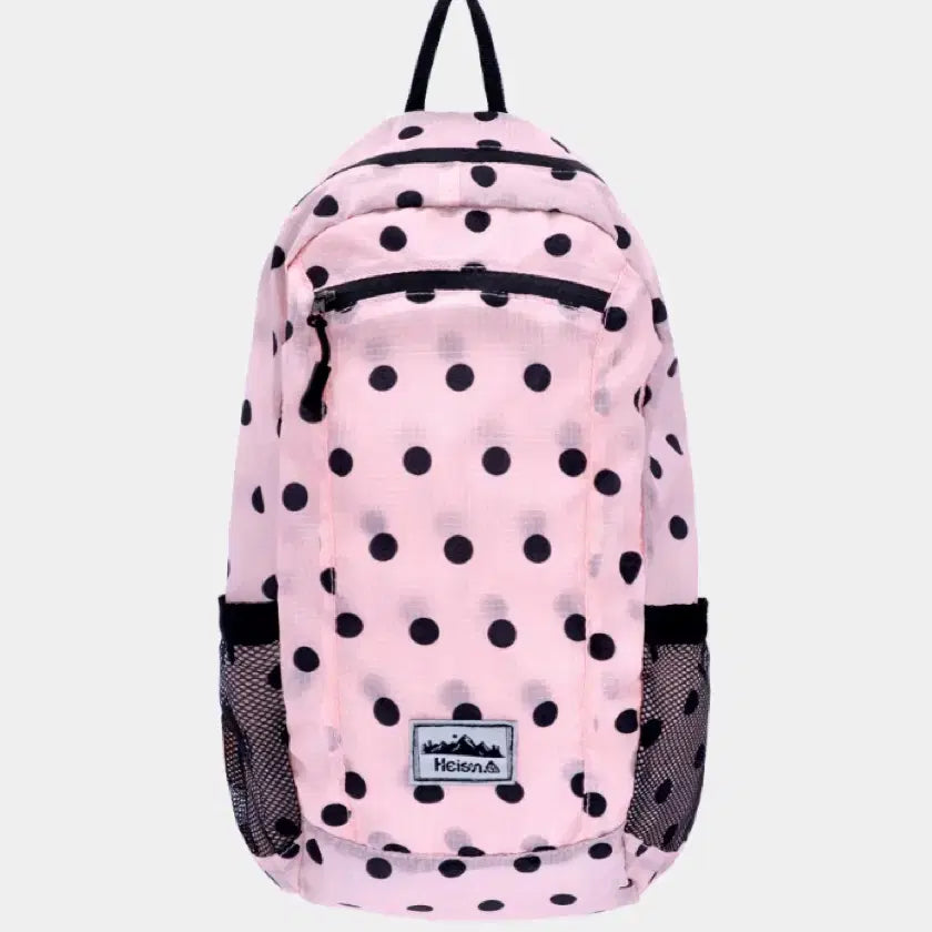 [SOLD OUT] 하이산 도트 백팩 핑크