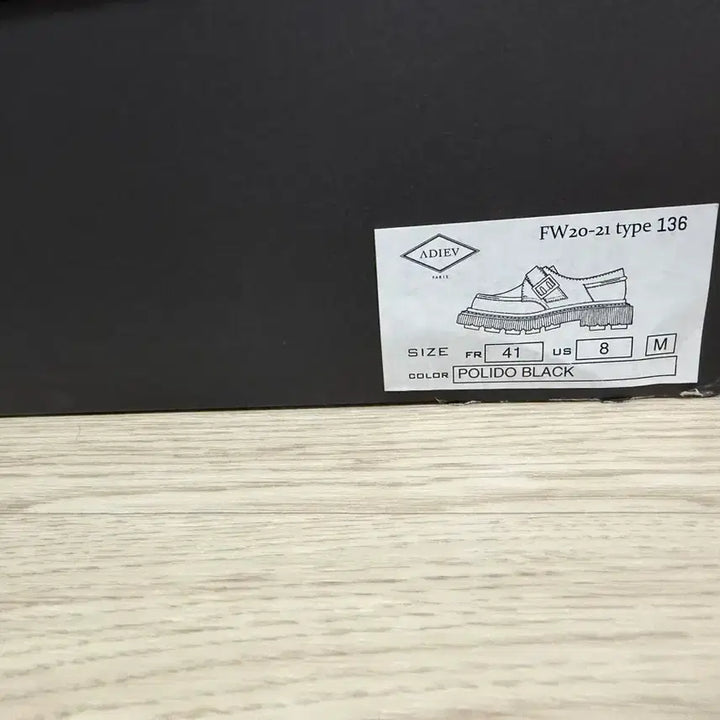 [SOLD OUT] Adieu Paris Type 136 아듀 136 밸크로 로퍼 41사이즈