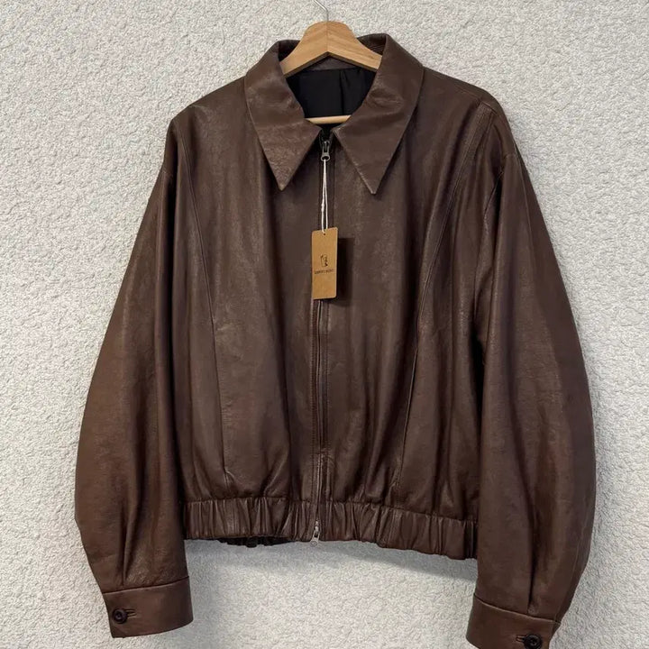 [BUNJANG] Cour Antique Lambskin Blouson Jacket / 쿠어 엔틱 램스킨 블루종