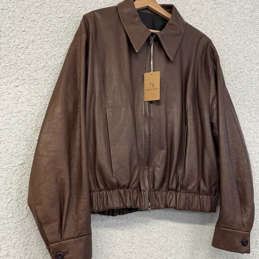 [BUNJANG] Cour Antique Lambskin Blouson Jacket / 쿠어 엔틱 램스킨 블루종
