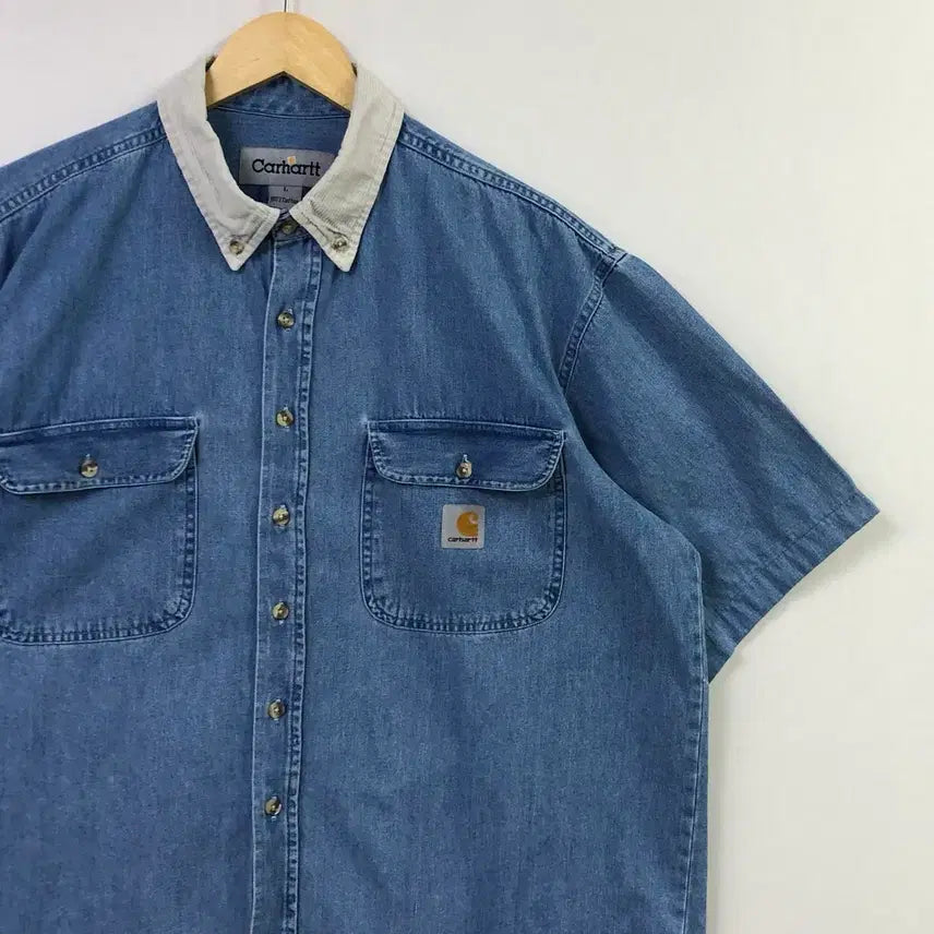 [BUNJANG] Carhartt Denim Shirt / 105 칼하트 데님 셔츠