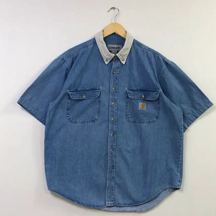 [BUNJANG] Carhartt Denim Shirt / 105 칼하트 데님 셔츠
