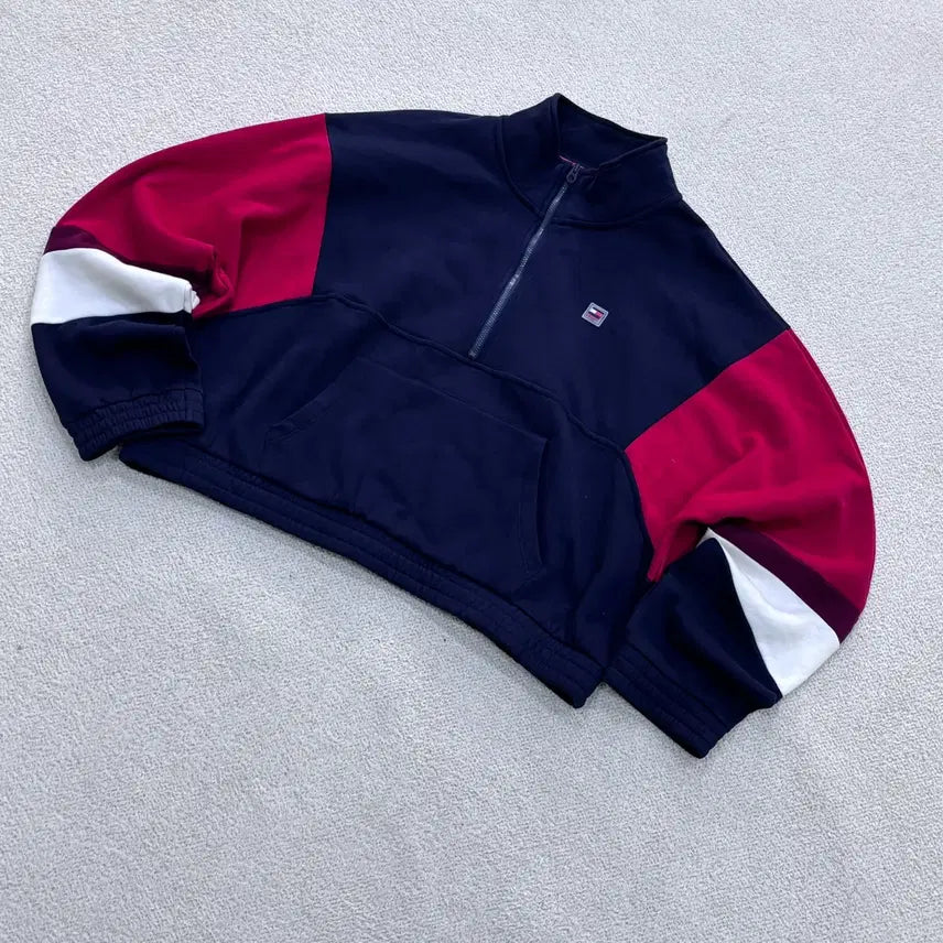 [BUNJANG] Tommy Hilfiger Vintage Crop Jacket / L 타미힐피거 빈티지 크롭 자켓 0424E