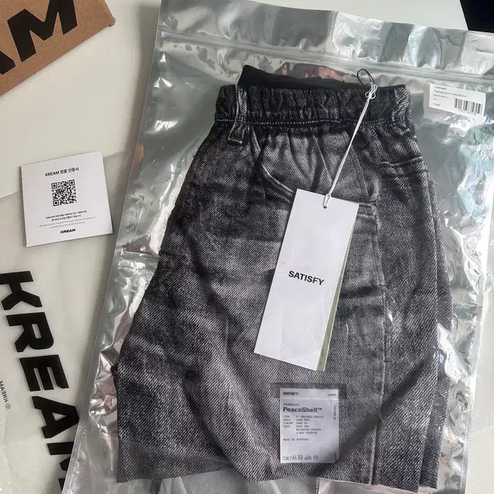 [SOLD OUT] [새상품]세티스파이 피스쉘 5인치 블랙 데님 흑청 M