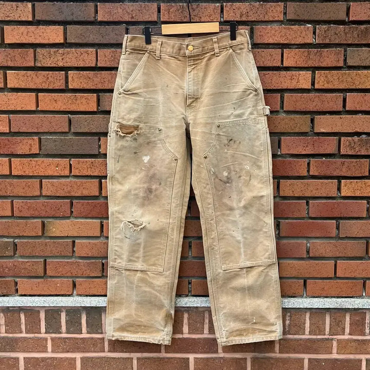 [SOLD OUT] Carhartt 더블니 워크 팬츠 (32)