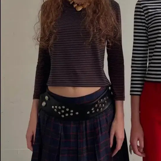 [BUNJANG] Dared Check Skirt / Dared 데어드 체크 스커트