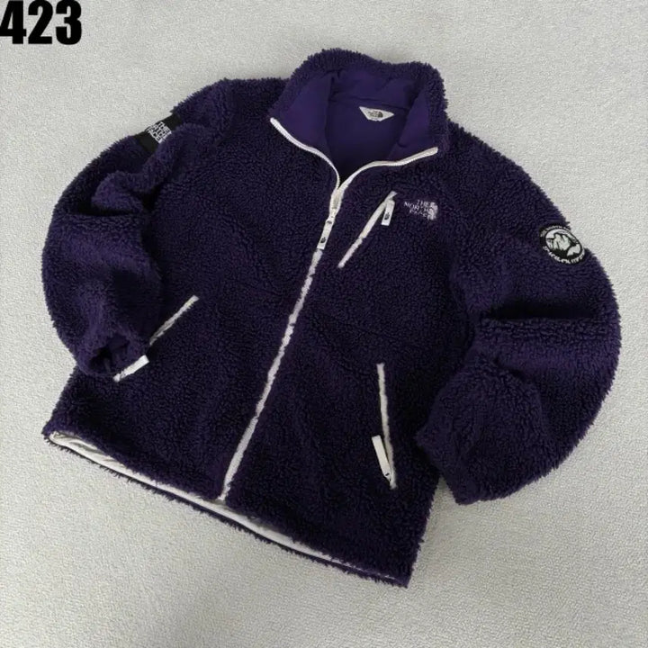 [BUNJANG] The North Face Purple Label Fleece Jacket / 노스페이스 퍼플 뽀글이 신형 플리스 자켓 m