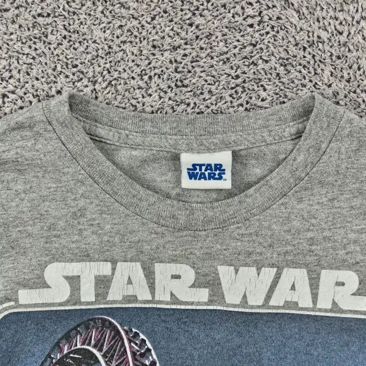 [BUNJANG] Star Wars Gray T-Shirt (M) / 스타워즈 반팔 티셔츠 ( M추정 ) / 11966