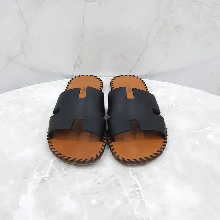 [BUNJANG] Hermes Izmir Stitch Sandals / 42.5 / 에르메스 이즈미르 스티치 샌들 슬리퍼