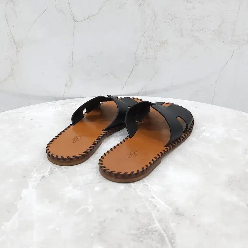 [BUNJANG] Hermes Izmir Stitch Sandals / 42.5 / 에르메스 이즈미르 스티치 샌들 슬리퍼