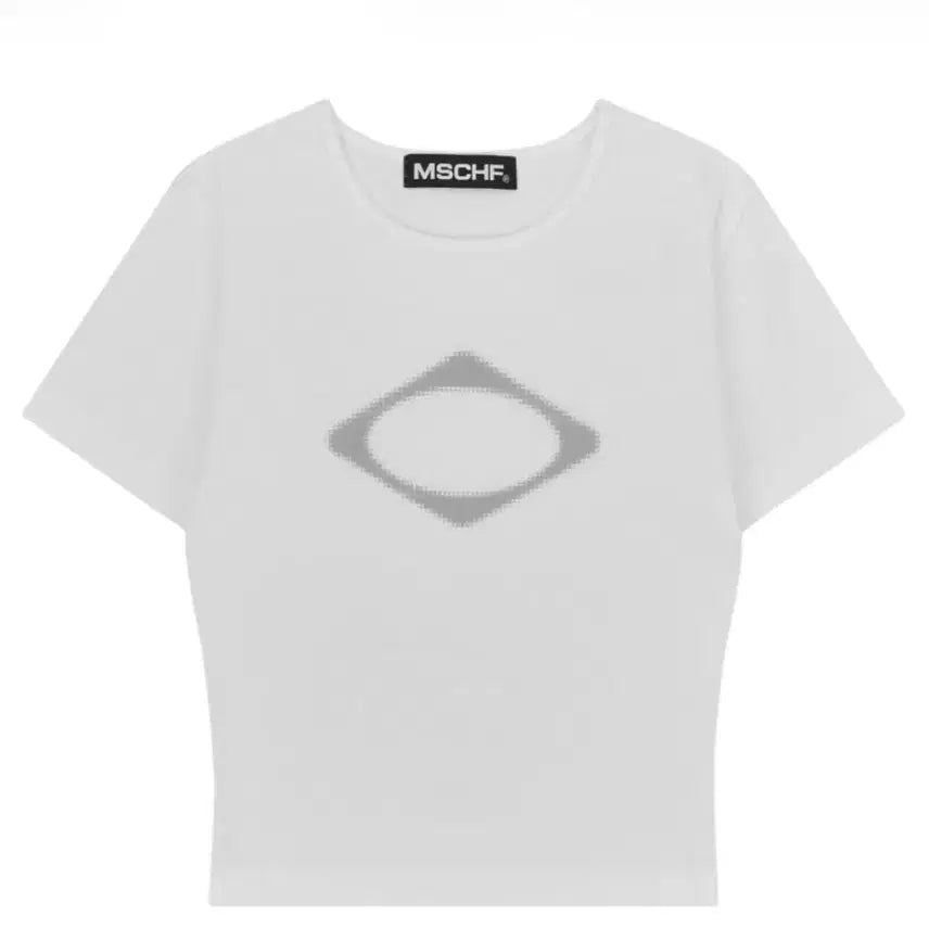[SOLD OUT] 미스치프 롬버스 블러 티셔츠 미니 반팔 부산 센텀 스토어 한정 판매