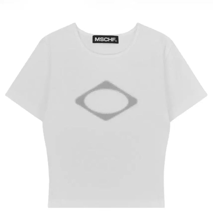 [SOLD OUT] 미스치프 롬버스 블러 티셔츠 미니 반팔 부산 센텀 스토어 한정 판매