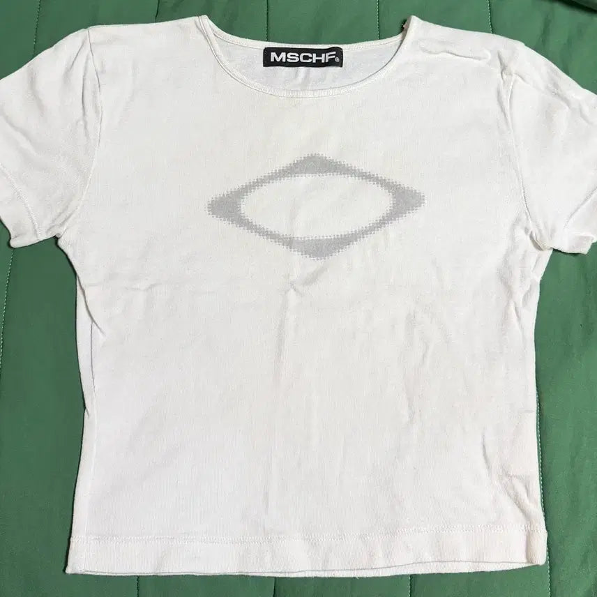 [SOLD OUT] 미스치프 롬버스 블러 티셔츠 미니 반팔 부산 센텀 스토어 한정 판매