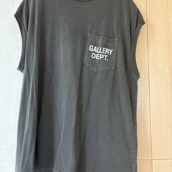 [BUNJANG] Gallery Dept. Sleeveless T-shirt / 갤러리디파트먼트 갤댑 슬리브리스 M