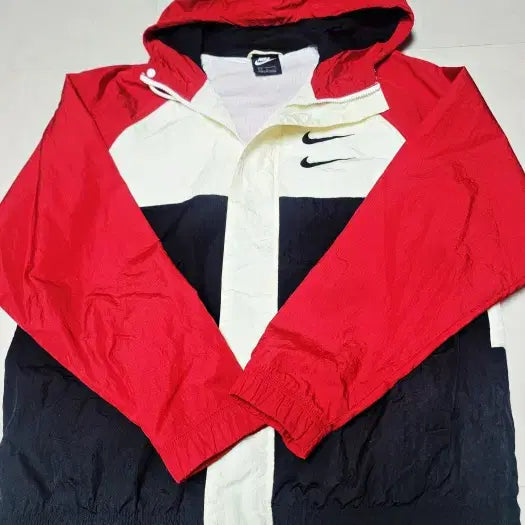 [BUNJANG] Nike Double Swoosh Woven Windrunner Jacket L / 나이키 더블스우시 우븐 바람막이 윈드러너 자켓 L  폴1325
