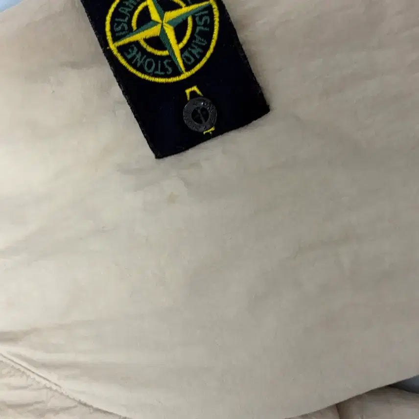 [SOLD OUT] 스톤아일랜드 베이지색 오버셔츠 자켓 L사이즈