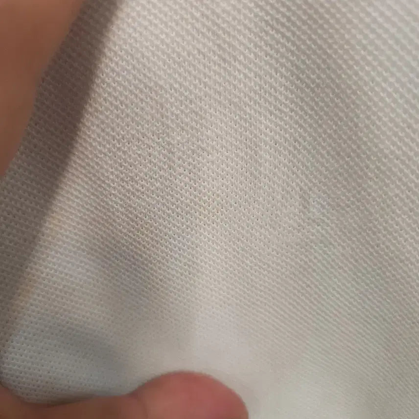 [BUNJANG] Polo Ralph Lauren White Collar T-shirt / 폴로 랄프로렌 화이트 카라 반팔 티셔츠