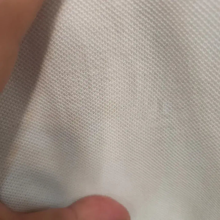[BUNJANG] Polo Ralph Lauren White Collar T-shirt / 폴로 랄프로렌 화이트 카라 반팔 티셔츠