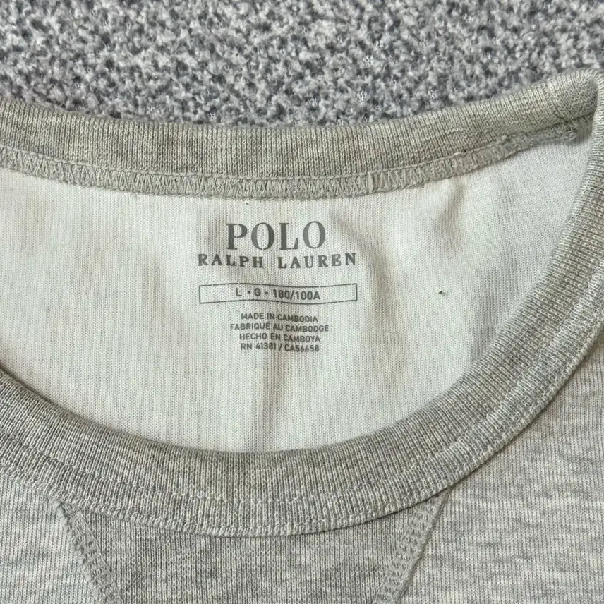 [BUNJANG] Polo Ralph Lauren Sweatshirt L / 폴로 랄프로렌 맨투맨 L