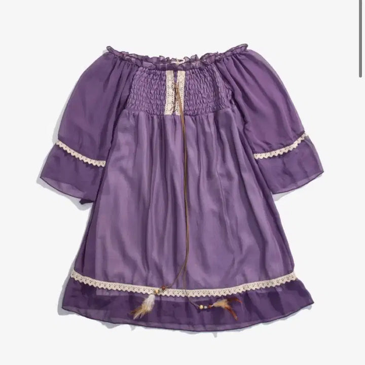 [BUNJANG] Vintage Purple Blouse Deadstock / 빈티지 퍼플 블라우스 데드스탁 미사용