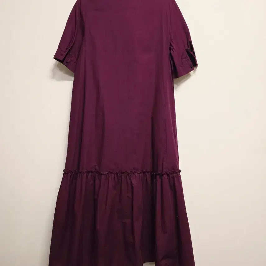 [BUNJANG] ZIO Songzio Ruffle Hem Long Dress / ZIO 송지오 캉캉 반팔 롱 원피스66