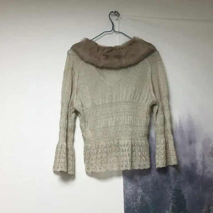 [BUNJANG] Fairy Detachable Fur Cardigan / 가디건